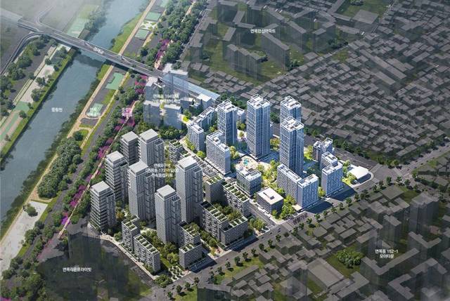 신속통합기획 확정 대상지로 선정된 서울 중랑구 면목동 174-1 일대 재개발 완료 후 조감도. 사진 제공=서울시