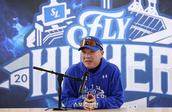 박진만 삼성 감독. 삼성라이온즈 제공
