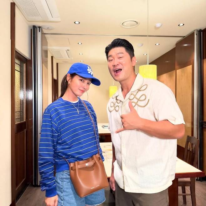 ▲ 이민정과 최자. 출처|최자 인스타그램