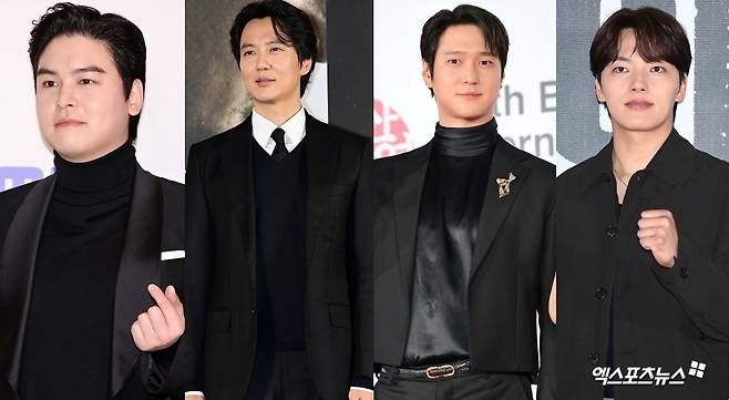 (왼쪽부터) 이장우, 김남길, 고경표, 여진구.