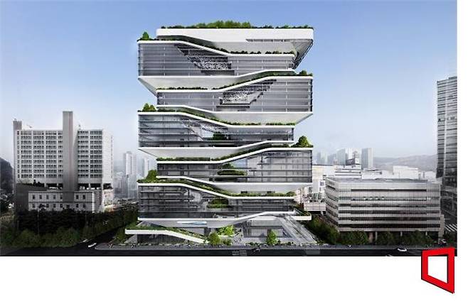 용산전자상가 내 나진19·20동(특별계획구역10) 조감도. 서울시 제공