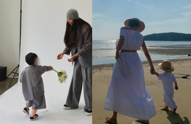 모델 문가비가 배우 정우성과의 사이에서 낳은 아들의 근황을 공개했다. 모델 문가비 SNS