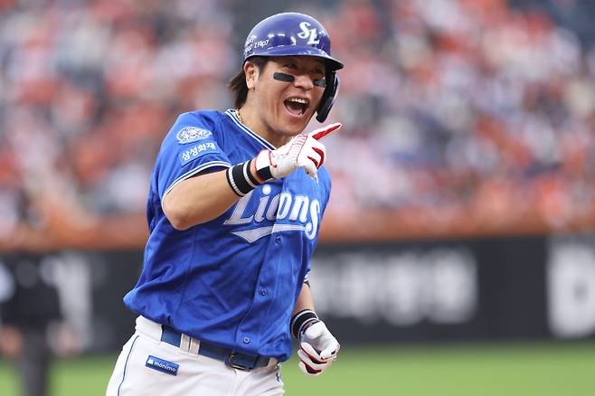 삼성 강민호. 삼성 제공