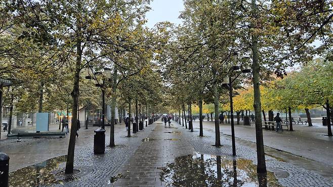 ▲ 엠바크 스튜디오로 가는 길