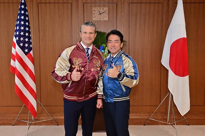 출처=헤그세스 미국 국방부 장관 X