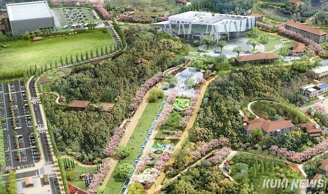 &nbsp;‘캠프 롱 시민공원’ 조감도. 원주시