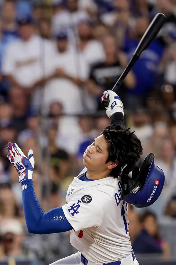 오타니를 비롯한 다저스 타선은 많은 일을 하지 못했다. 사진= EPA= 연합뉴스 제공