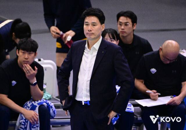 현대건설 강성형 감독./KOVO