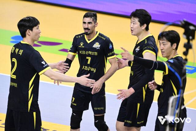 KB손해보험 배구단./KOVO