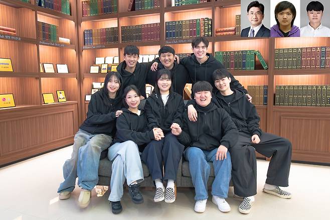 이번 연구를 수행한 연한울(뒷줄 왼쪽 끝) GIST 신소재공학과 교수 연구팀. 주영창(상단 왼쪽 끝) 서울대 교수.[GIST 제공]