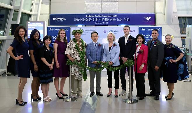 인천-시애틀 신규 취항 기념행사 [사진/임헌정 기자]