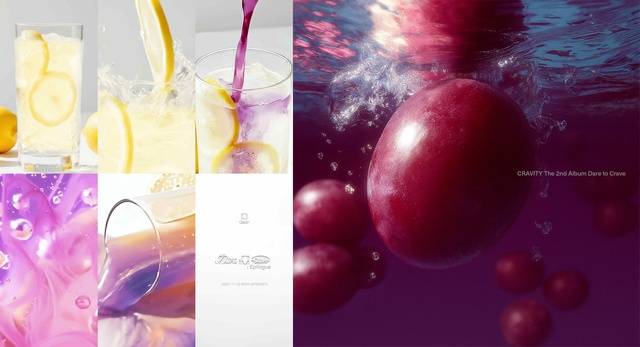 크래비티는 커밍순 티저(왼쪽)와 정규 2집 커버 교체로 전작과 새 앨범의 연결고리를 만들었다. /스타쉽엔터