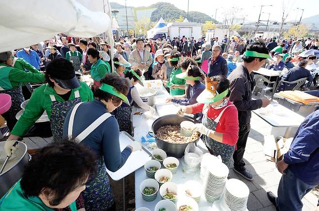 소머리국밥 축제 모습 (광주시 제공)
