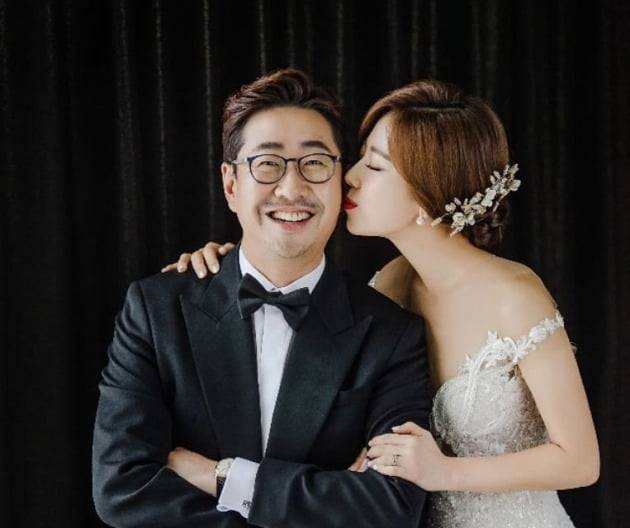 ▲ 백성문 변호사(왼쪽), 김선영 아나운서. 출처| 백성문 변호사 인스타그램