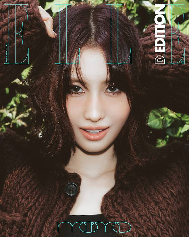 트와이스 모모. 사진|엘르 코리아