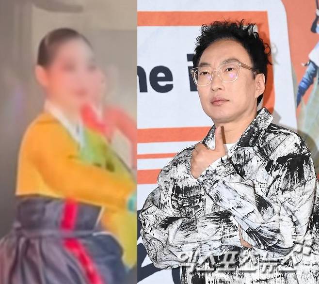 박명수와 딸 민서.