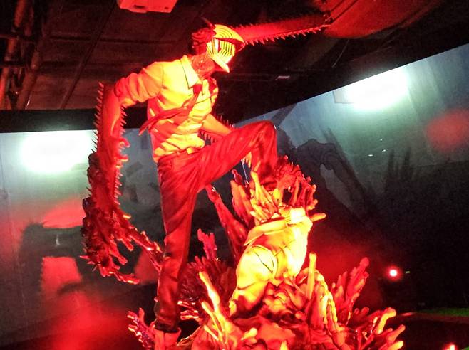 '체인소 맨' 전시 [웨이즈비 제공. 재판매 및 DB 금지]