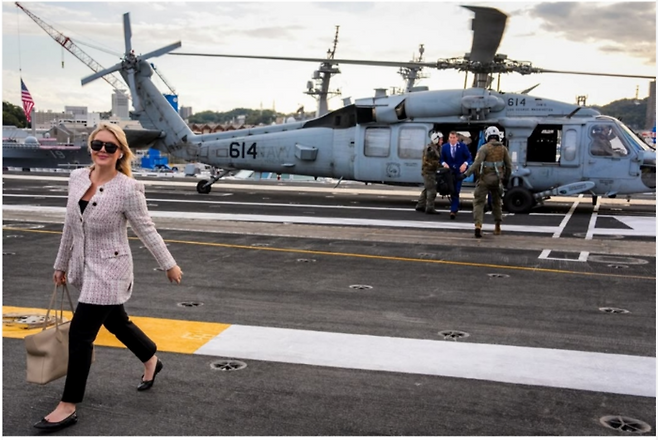 Karoline Leavitt 미국 백악관 대변인 소셜미디어