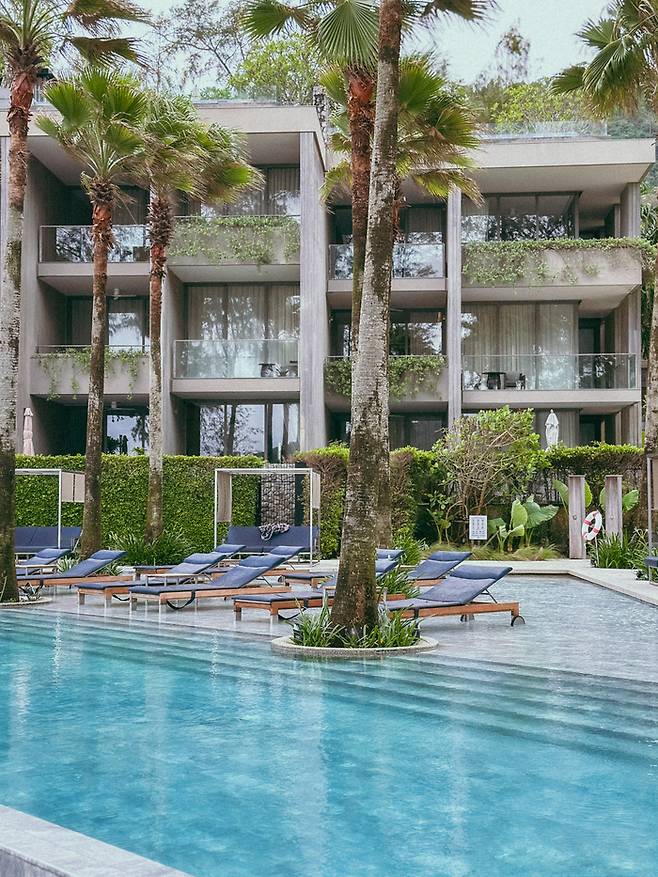 삼각형 인피니티 풀 / 사진=권효정 여행+ 기자