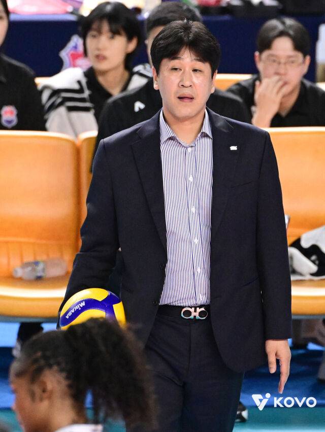 한국도로공사 김종민 감독/KOVO