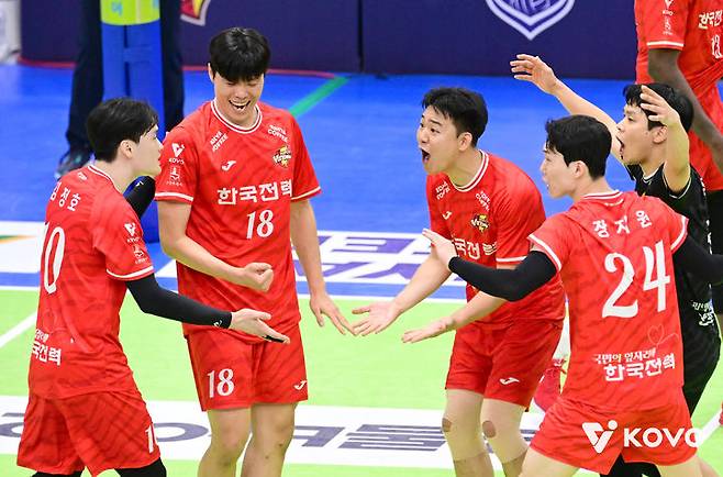 남자 프로배구 한국전력. (사진=KOVO 제공). 2025.11.01.  *재판매 및 DB 금지
