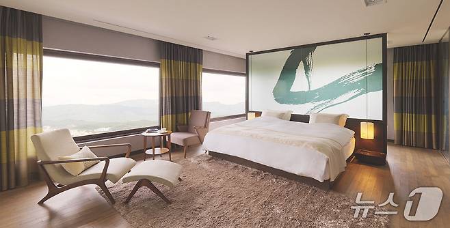 경주 코오롱 호텔 9층에 마련된 자미원. 이곳에 시진핑 주석이 2박3일간 머물렀다.(경주 코오롱 호텔 홈페이지 갈무리. 재판매 및 DB금지)