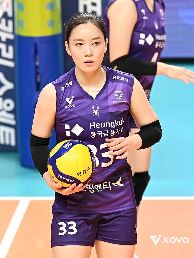 흥국생명 이나연. 제공 | 한국배구연맹