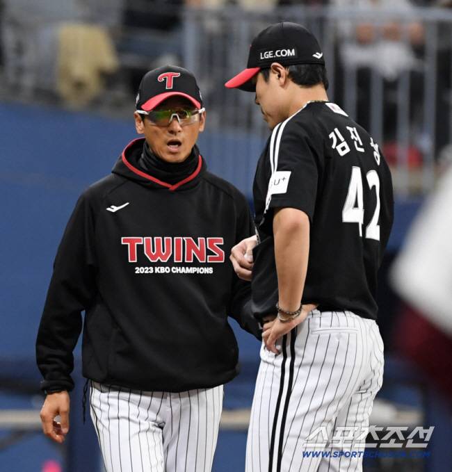 LG 시절 김경태 투수코치. 스포츠조선DB