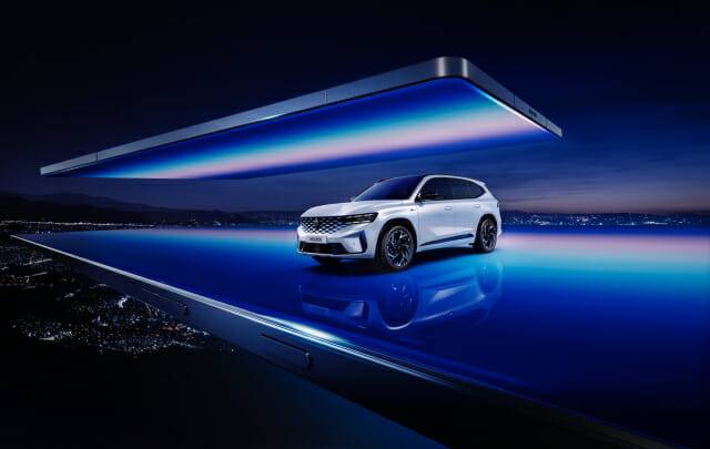 2026년형 르노 그랑 콜레오스 신규 컬러 새틴 유니버스 화이트