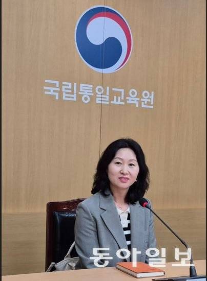 올 5월 통일부 국립통일교육원에서 탈북민 전문강사 교육을 받은 송지아 씨.