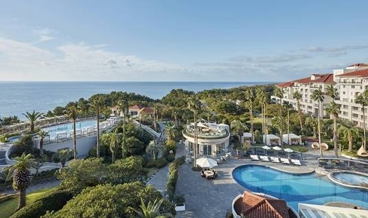 제주신라호텔 전경.