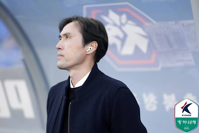 김길식 충북청주FC 감독. /사진=한국프로축구연맹 제공
