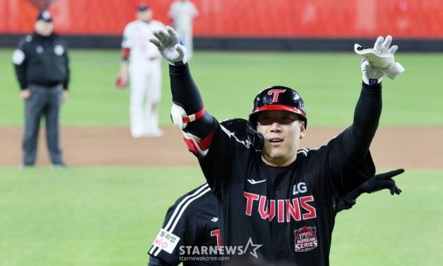 LG 트윈스 외야수 김현수. /사진=김진경 대기자