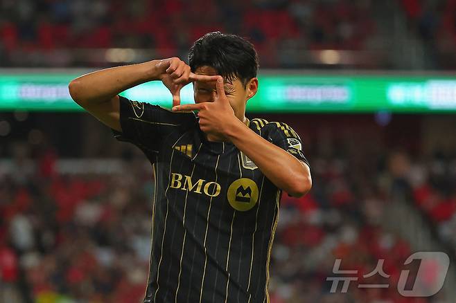 LA FC의 손흥민 ⓒ AFP=뉴스1