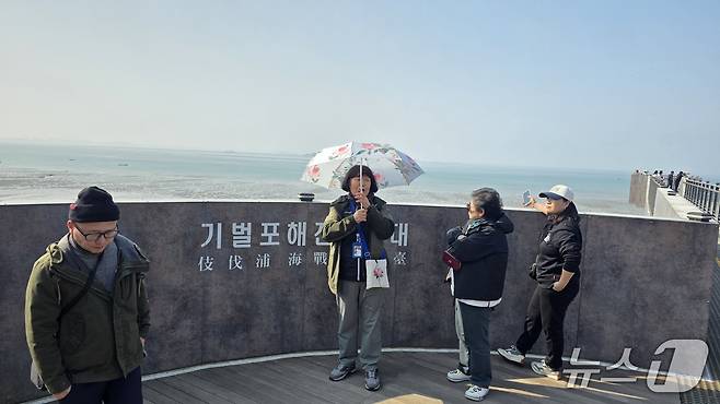 장항 송림 스카이워크 일대 ‘기벌포 해전 전망대’ (세한대 제공. 재판매 및 DB금지)2025.11.3/뉴스1