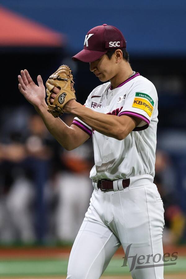 주승우가 3일 입대한다. /사진=키움 히어로즈