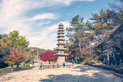 운주사 구층석탑