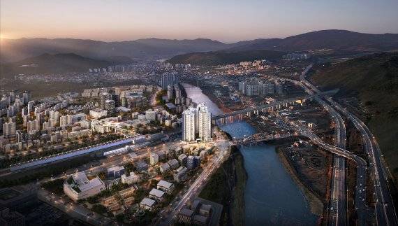 [울산역 폴리시아 아이유쉘 조감도]