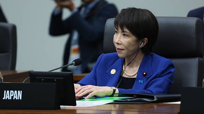 일본 다카이치 사나에 총리 [자료사진]