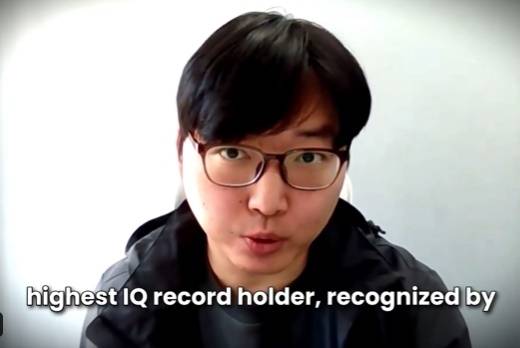 세계 최고 아이큐(IQ) 보유자로 알려진 김영훈씨 [소셜미디어]