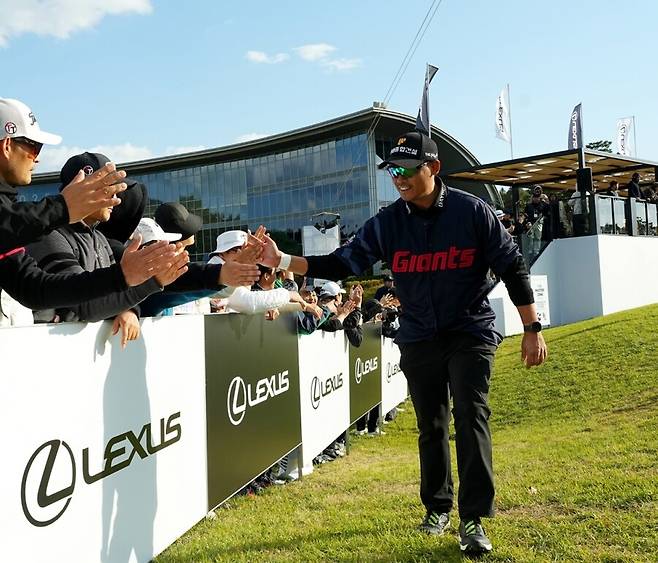 2025 렉서스 마스터즈 16번홀 하이파이브 존 ⓒ렉서스 마스터즈 대회 조직위원회