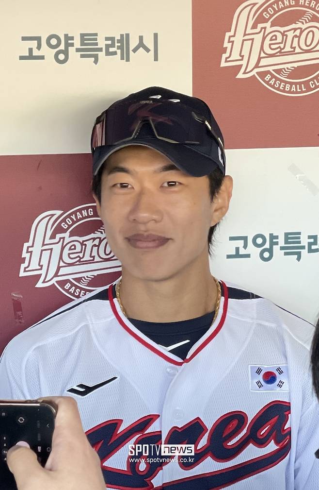 ▲ K 베이스볼 시리즈 국가대표 송성문.