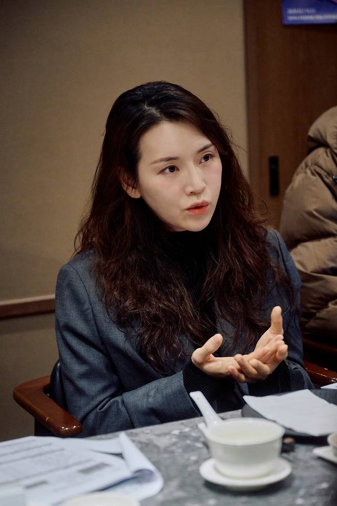 2025 포항국제음악제 라운드 테이블 포항국제음악제 예술감독 박유신 첼리스트가 3일 서울 중구의 한 식당에서 열린 라운드 테이블에서 말하고 있다. 2025.11.03. [포항문화재단 제공. 재판매 및 DB금지]