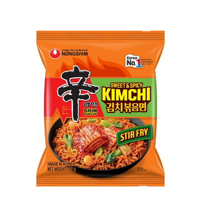 신라면 김치볶음면 [농심 제공]