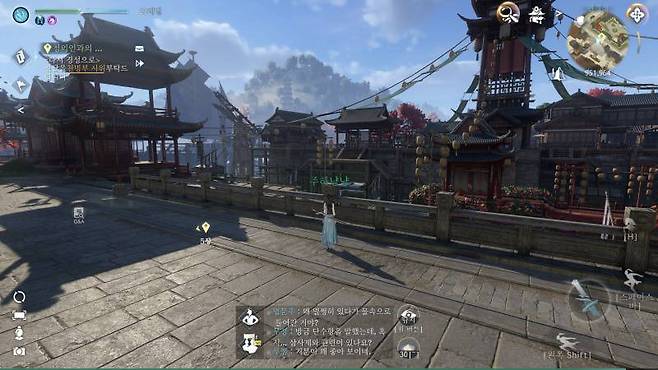 중국 정통 무협 세계에서 다양한 모험을 즐길 수 있다