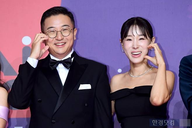 문재완, 이지혜 부부. 사진= 변성현 한경닷컴 기자