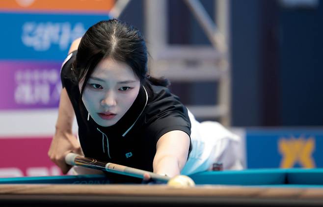 김도경이 프로당구 2025-26시즌 7차 투어 ‘하이원리조트 PBA-LPBA 챔피언십’ PPQ라운드를 통과했다. PBA 제공