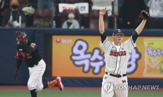 두산 시절 크리스 플렉센 [연합뉴스]