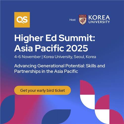 고려대·QS, 'QS Higher Ed Summit: Asia Pacific 2025' [고려대 제공. 재판매 및 DB 금지]