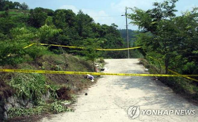 '청산가리 막걸리 살인' 사건 현장 [연합뉴스 자료사진]